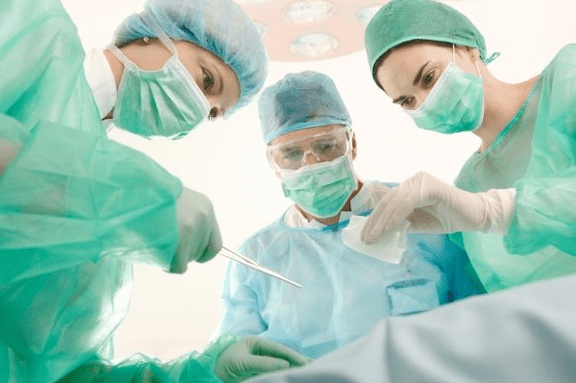 Operation in the veins