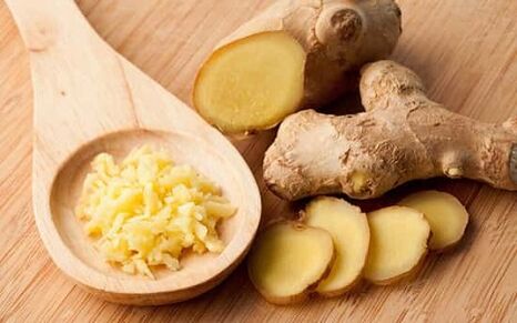 ginger for the treatment of varicose veins