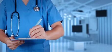 A doctor who treats varicose veins in the legs